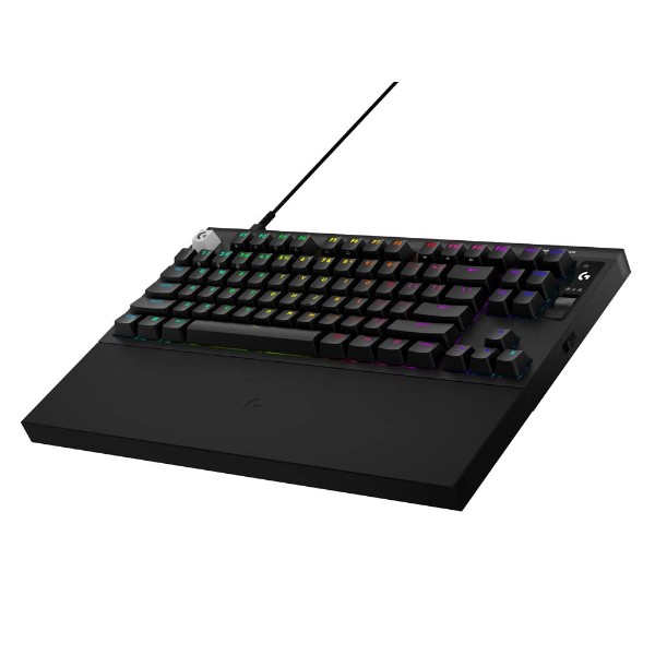 Logitech - G PRO X2 RAPID Gaming Keyboard - Black - Packshot 3