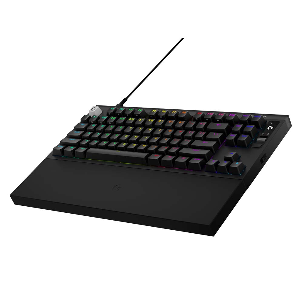 Logitech - G PRO X2 RAPID Gaming Keyboard - Black - Packshot 3