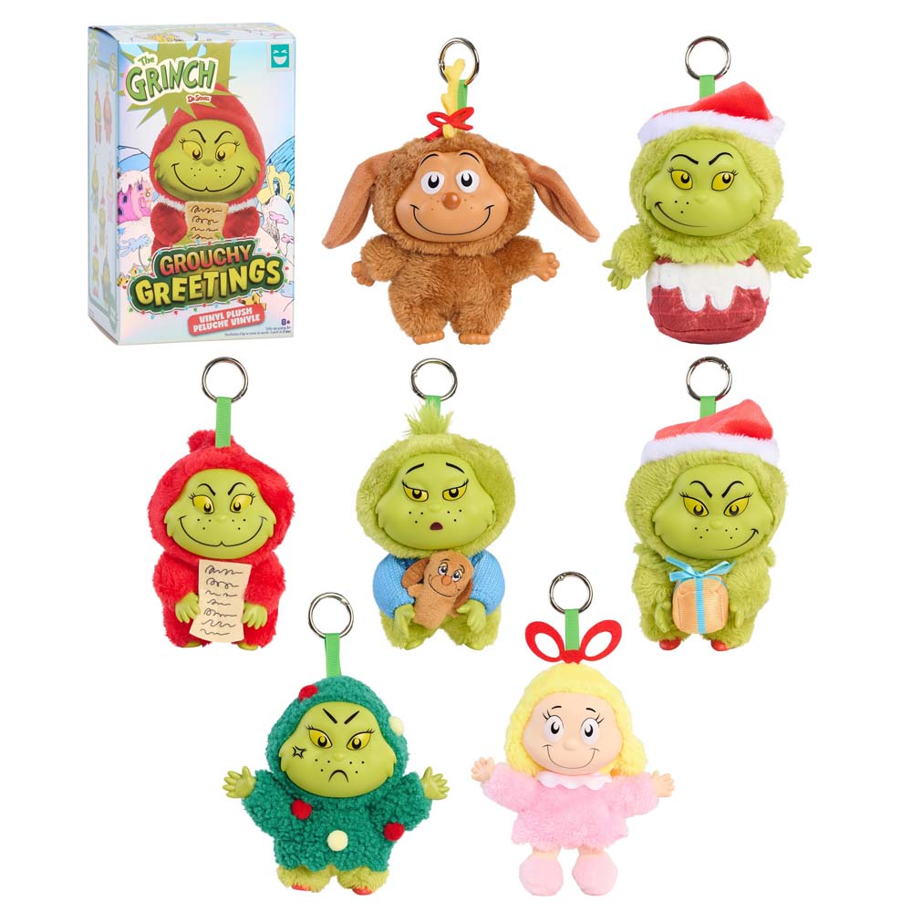 The Grinch - Happy Haul Dr. Seuss Grouchy Greetings Plush Blind Box (Single Box) - Packshot 2