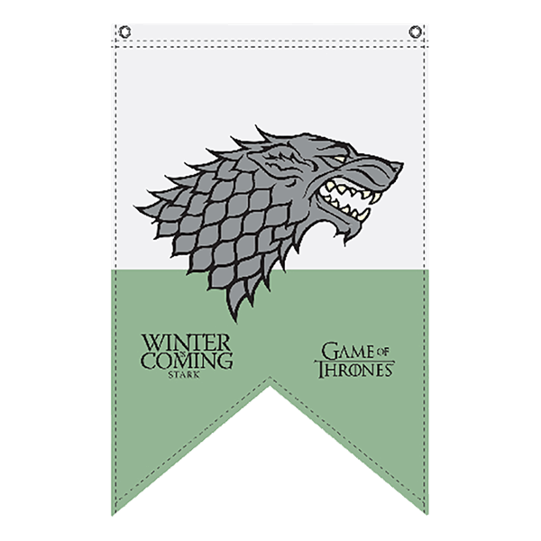 Game Of Thrones House Stark Pennant Flag Eb Games Australia