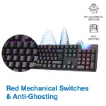 Laser - Full Size RGB Mechanical Gaming Keyboard - Packshot 2
