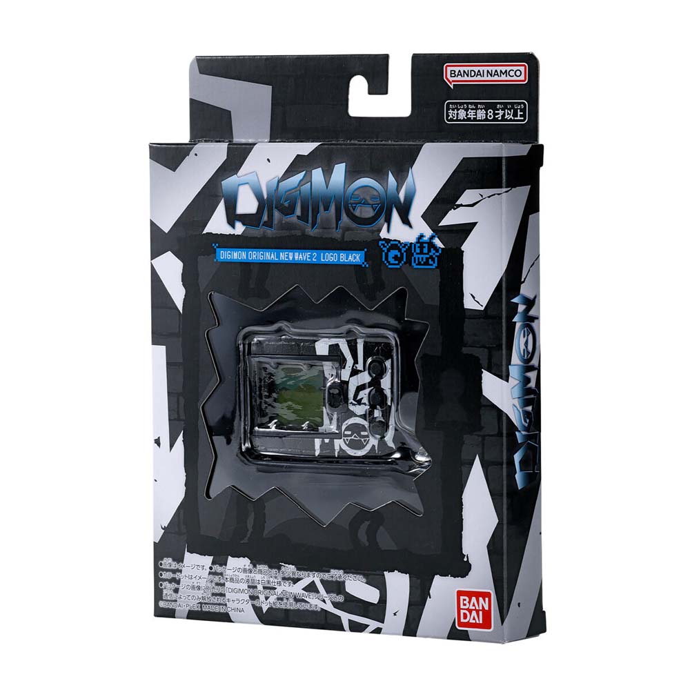 Digimon - Original New Wave 2 Digital Monster - Logo Black - Toys