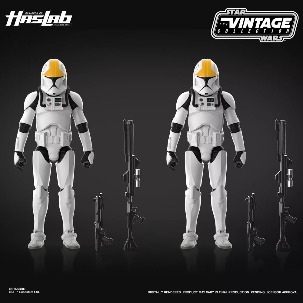 Star Wars - Attack of the Clones - The Vintage Collection LAAT/i Gunship Figure Set - Packshot 6