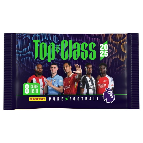 EPL - TC - Panini Pure Football Top Class 2025 Booster - Packshot 1