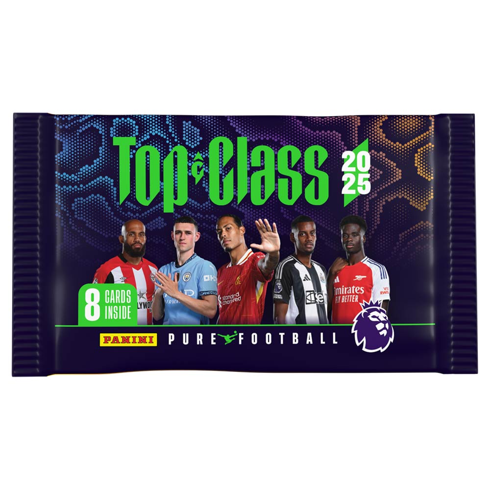 EPL - TC - Panini Pure Football Top Class 2025 Booster - Packshot 1