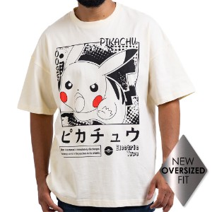 Pokemon - Manga Pikachu Oversized T-Shirt