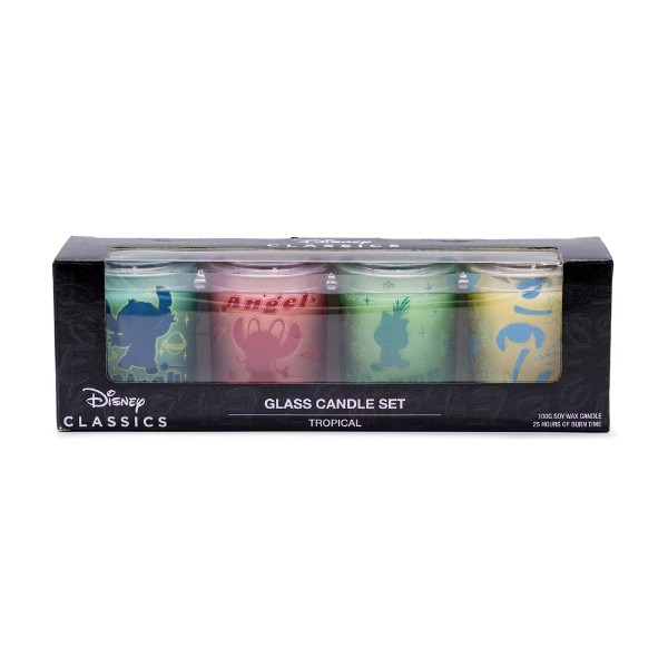 Disney - Lilo & Stitch - Stitch Gang Glass Candle Set 4-Pack - Packshot 2