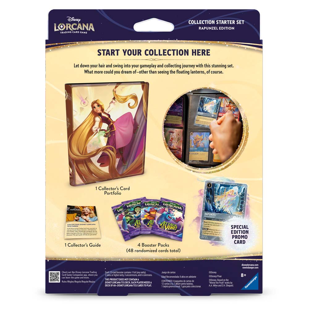 Disney Lorcana - TCG - Attack of the Vine! Collection Starter Set - Rapunzel Edition - Packshot 2