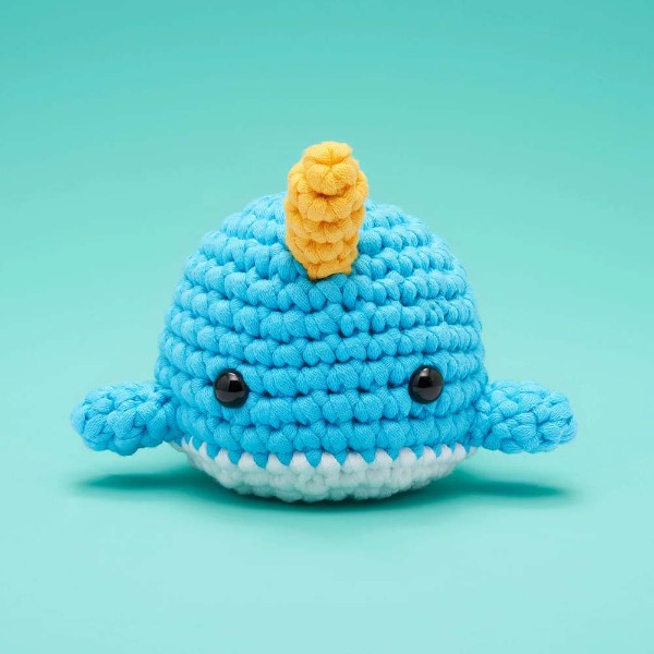 The WOOBLES - Bjorn the Narwhal Crochet Kit - Packshot 2