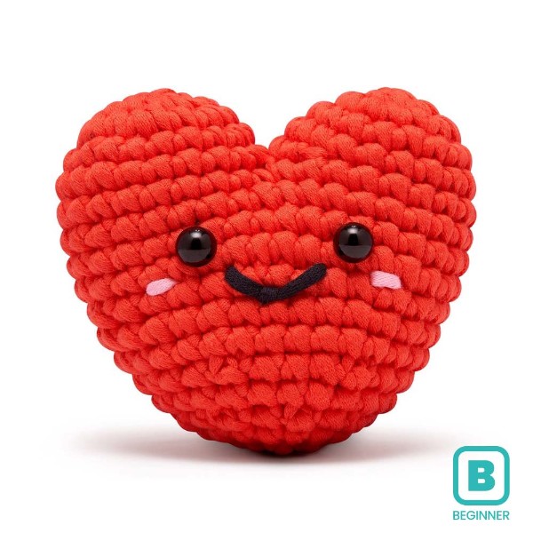 The WOOBLES - Val the Heart Crochet Kit - Packshot 1