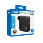 Laser PD3.0 200W GaN Wall Charger - Black - Packshot 3