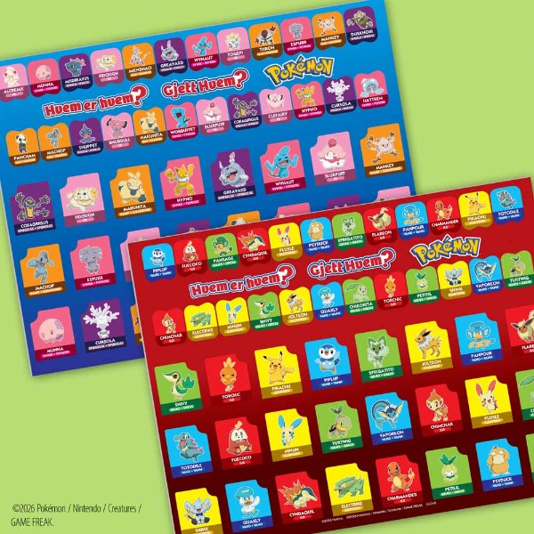 Guess Who? Pokémon Edition Board Game - Packshot 5