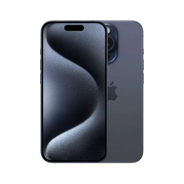 Apple iPhone 15 Pro Max (256GB, Blue Titanium) - As New Refurbished - Packshot 1