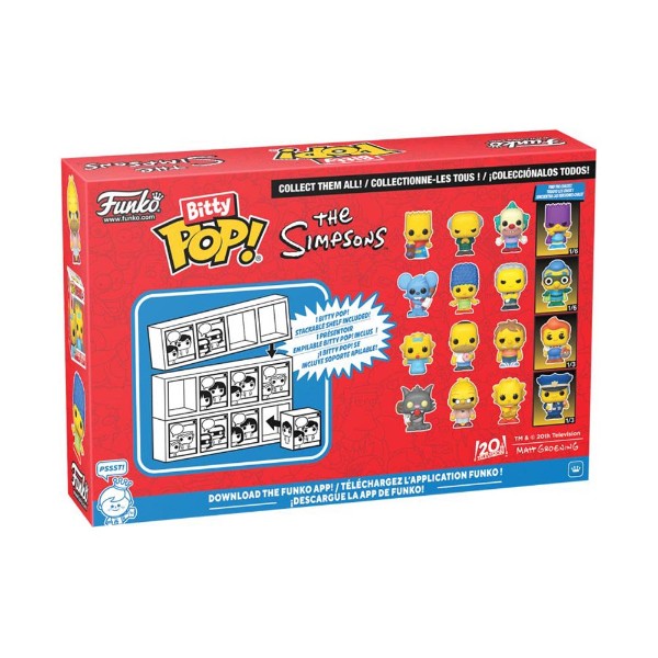 The Simpsons - Marge Bitty Pop! Vinyl 4-Pack - Packshot 3