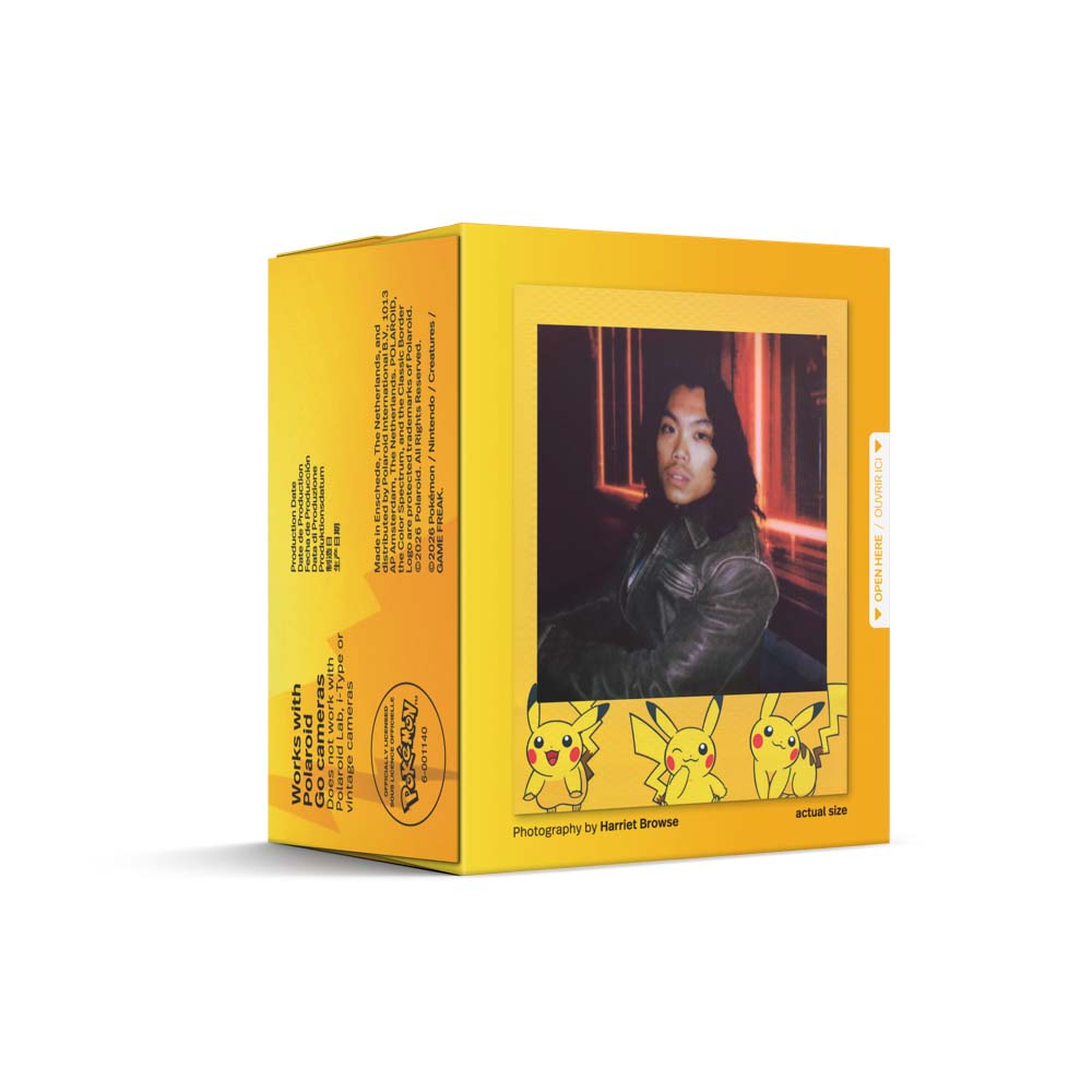 Pokemon × Polaroid - Colour Film for Go - Pikachu Edition Frame 16 Pack - Packshot 3