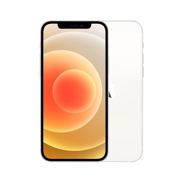 Apple iPhone 12 Mini (128GB, White) New Battery - Good Refurbished  - Packshot 1