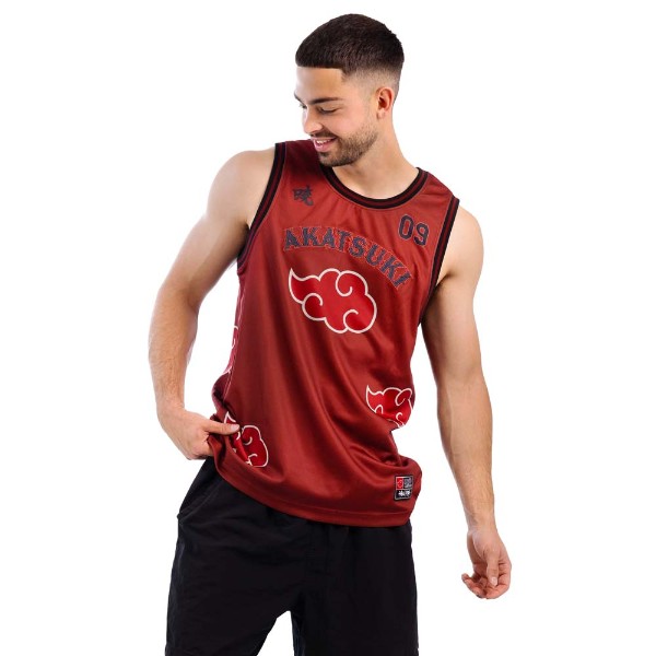 Naruto: Shippuden - Akatsuki Cloud Basketball Jersey - Packshot 3