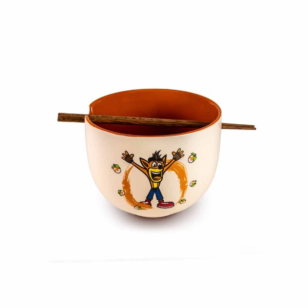Crash Bandicoot – Crash Wumpa Ramen Bowl with Chopsticks - Packshot 1