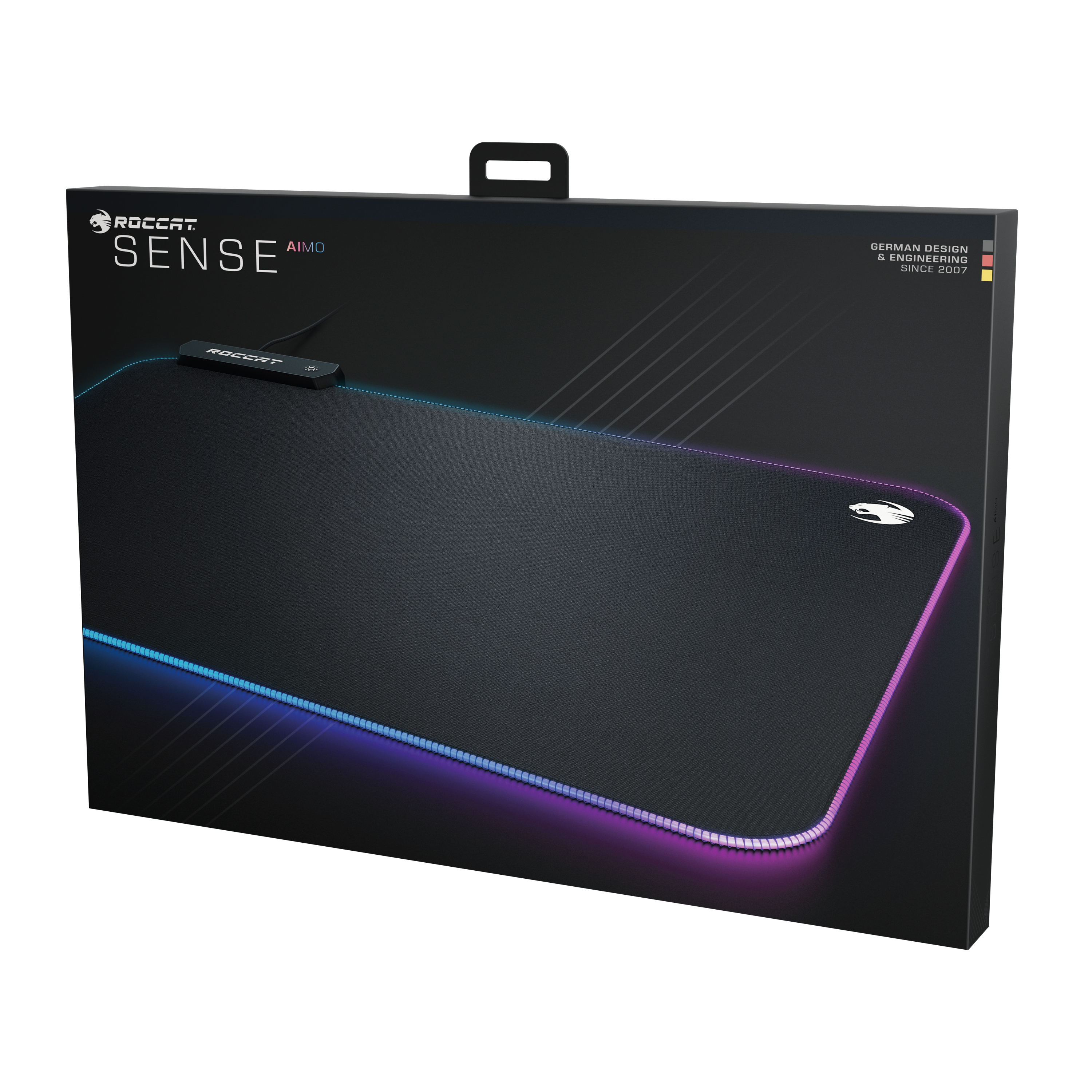 ROCCAT Sense AIMO RGB Illumination Gaming Mousepad - Packshot 3