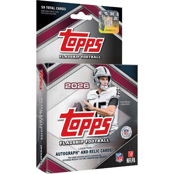 NFL - TC - 2026 Topps NFL Flagship Football Hanger Box - Packshot 1
