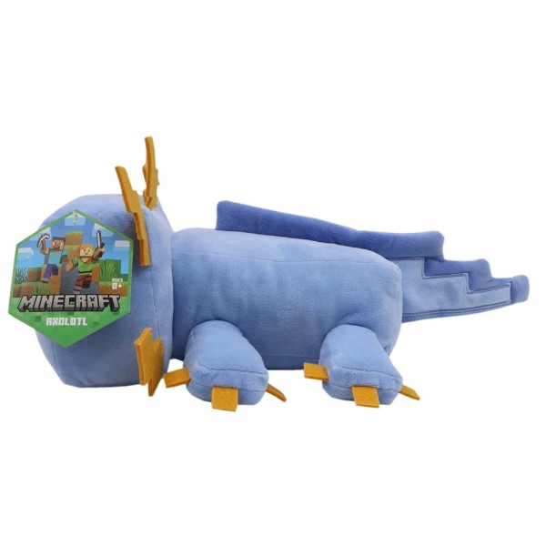 Minecraft - Blue Axolotl 14" Plush - Packshot 4