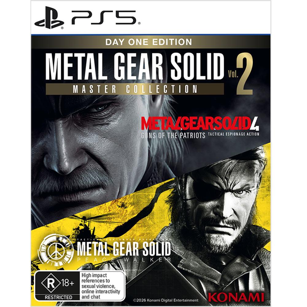 METAL GEAR SOLID: MASTER COLLECTION Vol.2 - Day One Edition ...