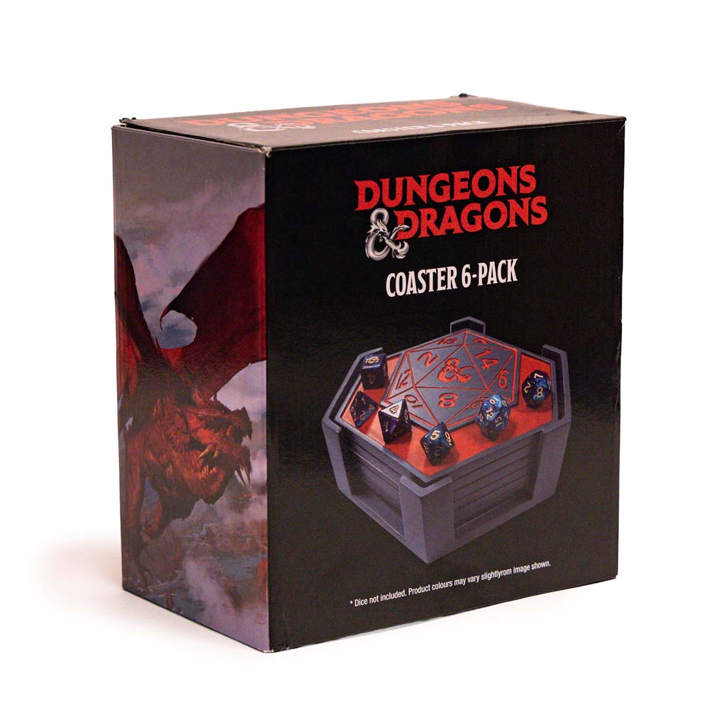 Dungeons & Dragons - Dice Tray Coaster 6-Pack - Packshot 4