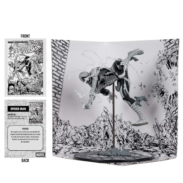 Marvel - The Amazing Spider-Man - Spider-Man (Issue #318) Line Art Figure - Packshot 6