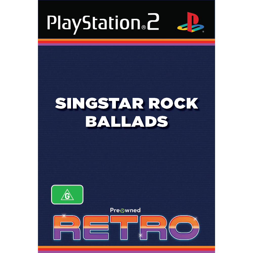 SingStar Rock Ballads - Packshot 1
