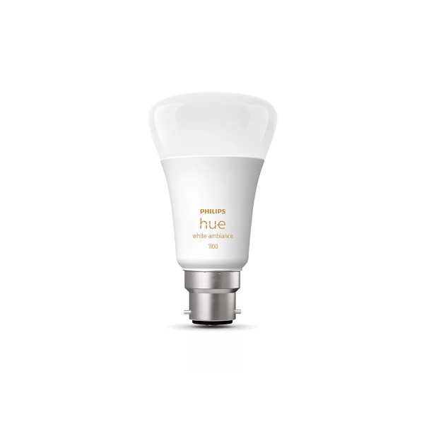 Philips - Hue White Ambiance A60 - B22 / BC 1100Lm Smart Bulb - Packshot 3