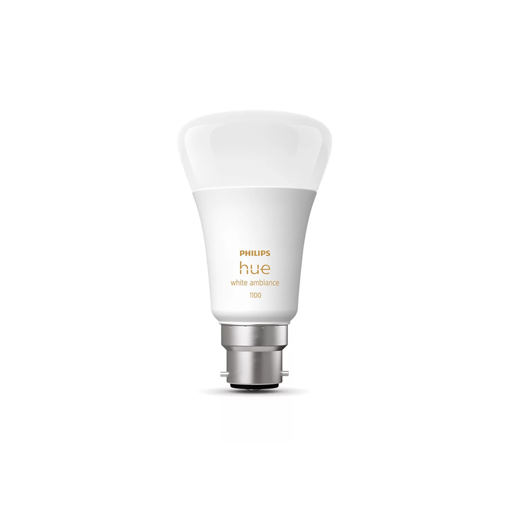 Philips - Hue White Ambiance A60 - B22 / BC 1100Lm Smart Bulb - Packshot 3