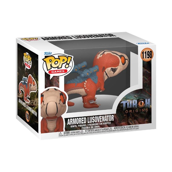 Turok: Origins - Armored Lusovenator Pop! Vinyl Figure - Packshot 2