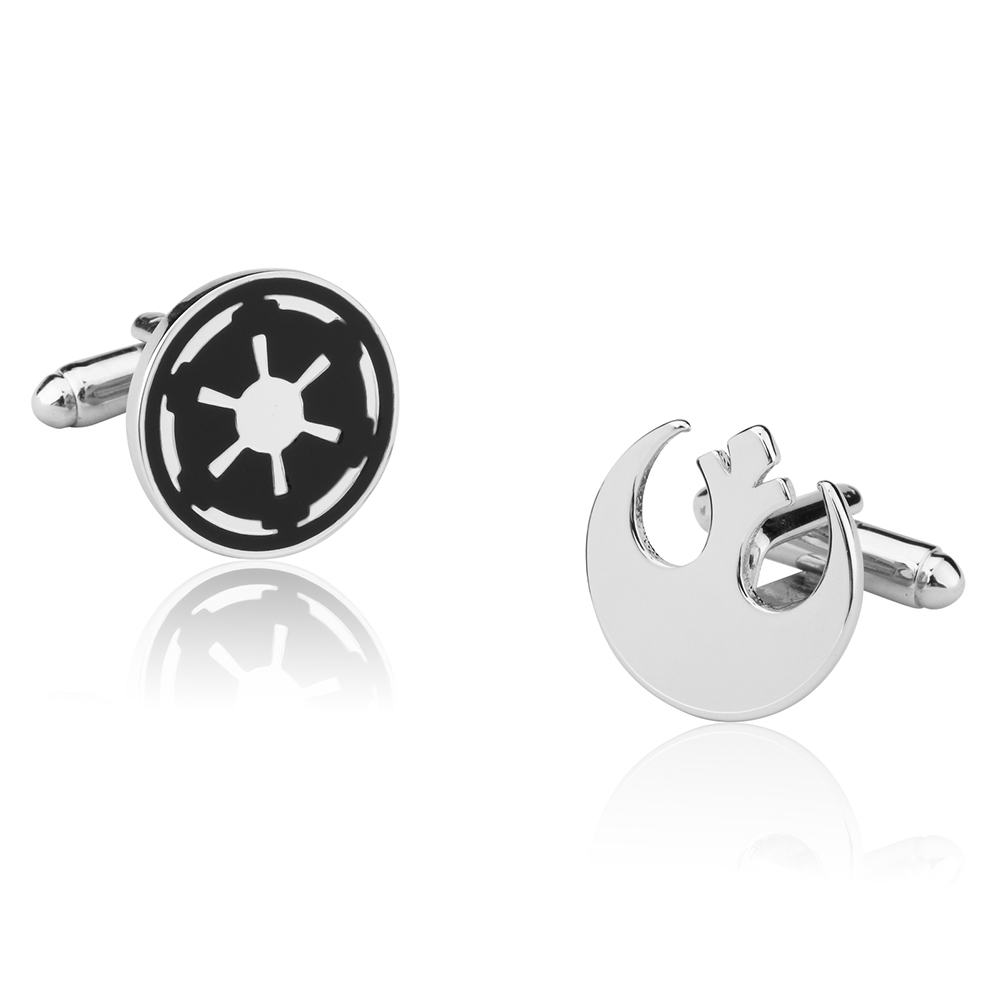 Star Wars Rebellion vs Galactic Empire MixMatch Cufflinks Clothing ZiNG Pop Culture
