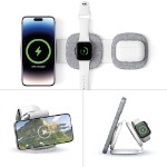 Laser 3-in-1 Travel Wireless Charging Pad for Apple - Packshot 4