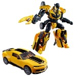 Transformers - Age of Extinction - Bumblebee Deluxe Class Action Figure - Packshot 3