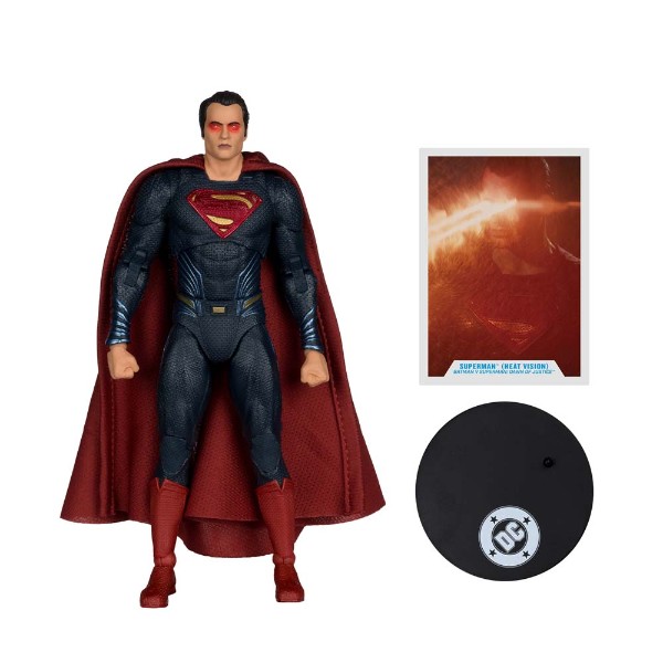 DC Comics - Batman v Superman: Dawn of Justice - Superman (Heat Vision) Action Figure - Packshot 5