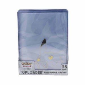 Ultra PRO – Premium Pikachu Toploader and Penny Sleeves Accessory Bundle