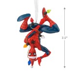 Marvel - Spider-Man - Spider-Man Hanging From Lights Hallmark Keepsake Ornament - Packshot 5