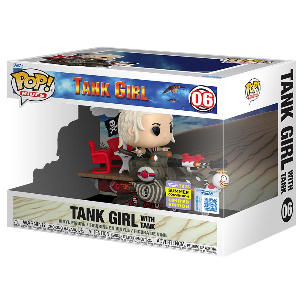 Tank Girl - Tank Girl with Tank SDCC 2025 Pop! Ride - Packshot 2