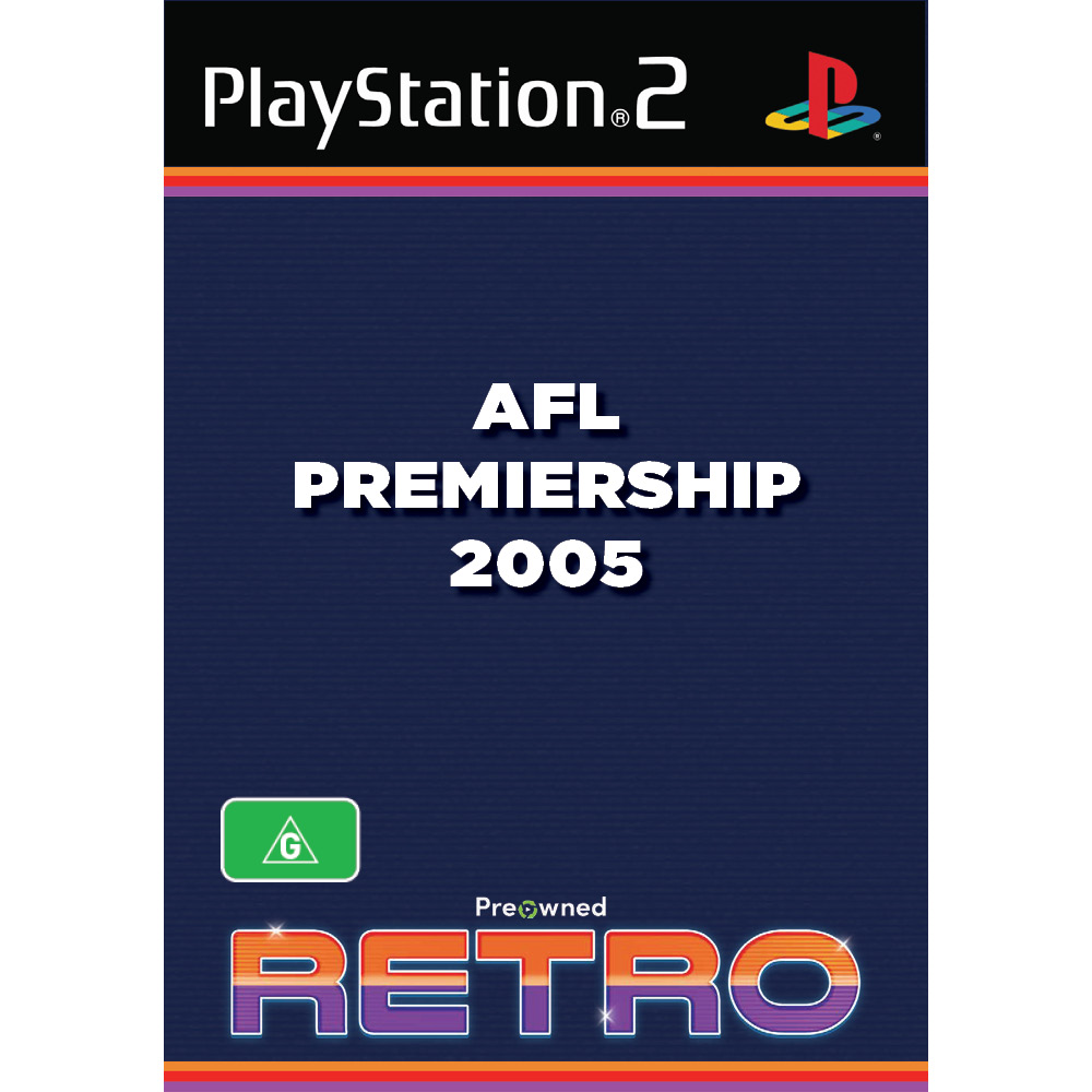 AFL Premiership 2005 - Packshot 1