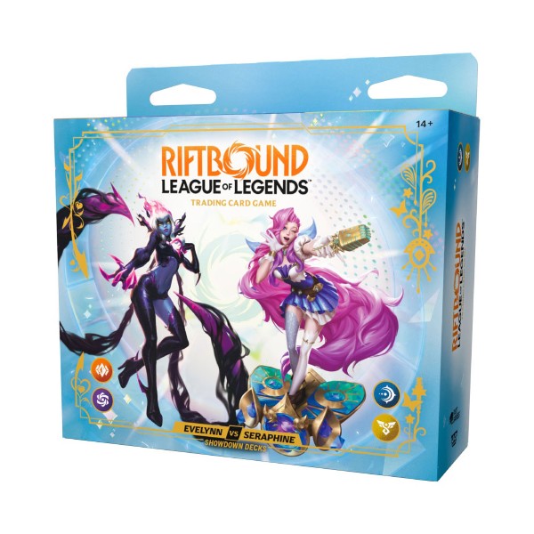 League of Legends - TCG - Riftbound Radiance Evelynn vs Seraphine Showdown Deck - Packshot 1