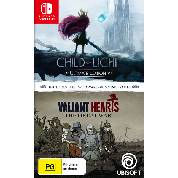 Child of Light Ultimate Edition & Valiant Hearts: The Great War Double Pack - Packshot 1