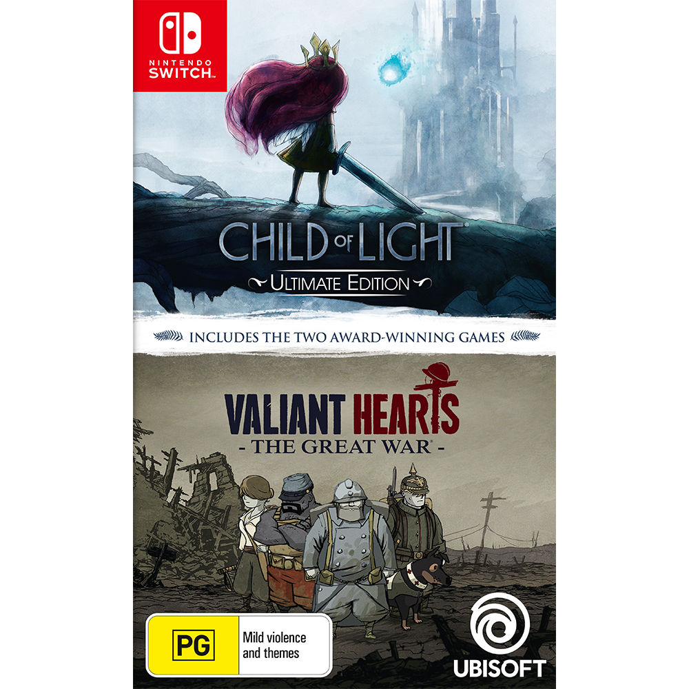 Child of Light Ultimate Edition & Valiant Hearts: The Great War Double Pack - Packshot 1