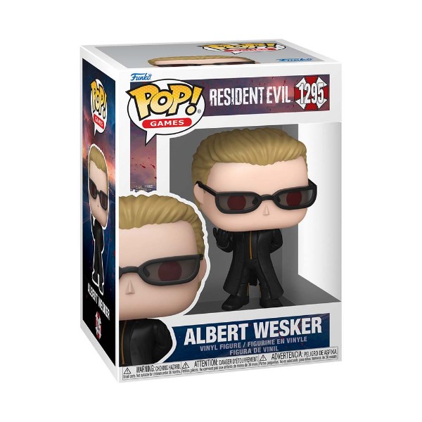 Resident Evil - Albert Wesker Pop! Vinyl Figure - Packshot 2
