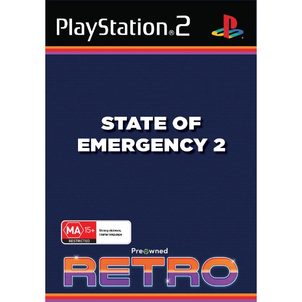 PS2 STATE OF EMERGENCY 1&2 セット 北米版 オンライン ショ
