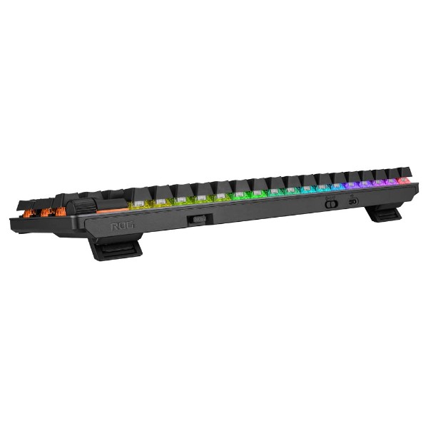 ASUS ROG - Strix Scope II 96 Wireless Keyboard (NX Snow Switch) - Black - Packshot 4