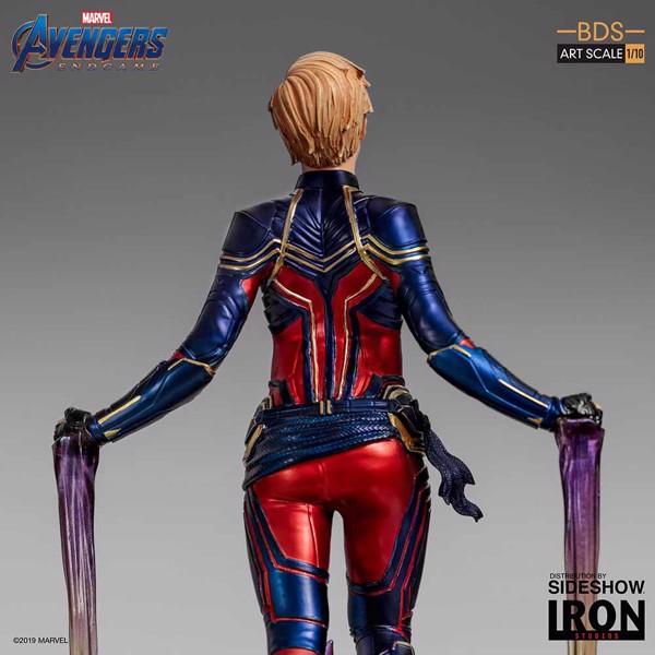 Marvel - Avengers: Endgame - Captain Marvel BDS Art Scale Statue - Packshot 5