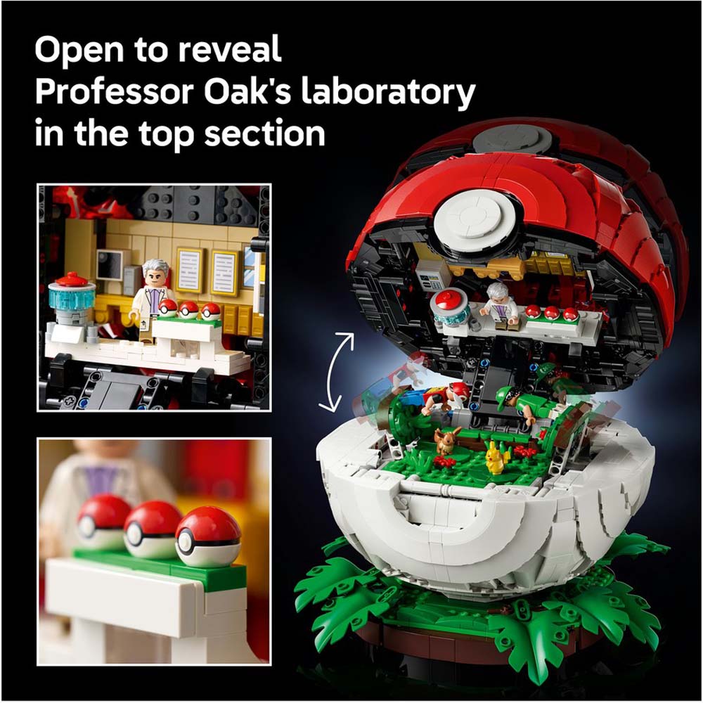 Pokemon - LEGO Iconic Trainer Moments Poke Ball #72154 - Packshot 4