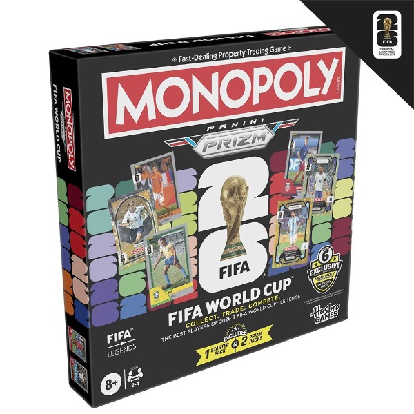 Monopoly Panini Prizm FIFA World Cup Edition Board Game - Packshot 1