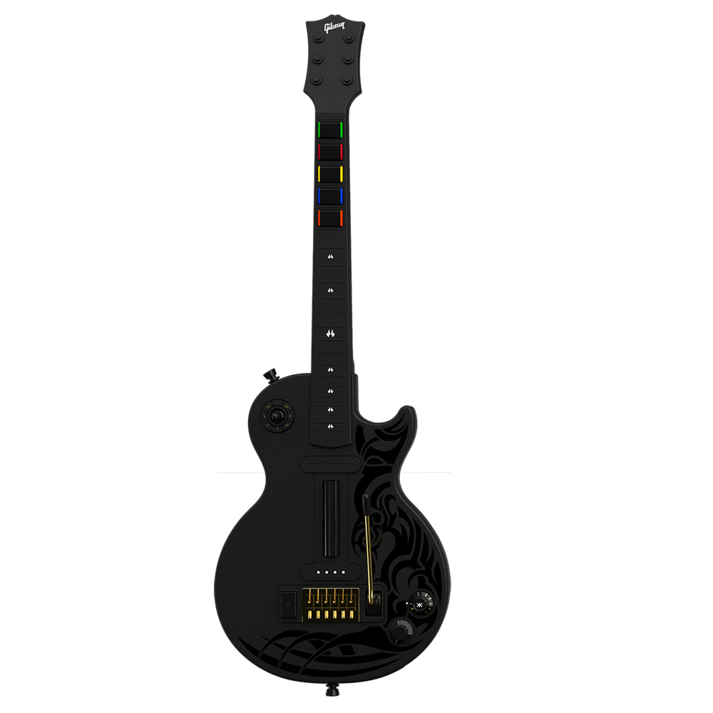 CRKD Gibson Les Paul Guitar Black Tribal ENCORE - Multi Platform - Packshot 1